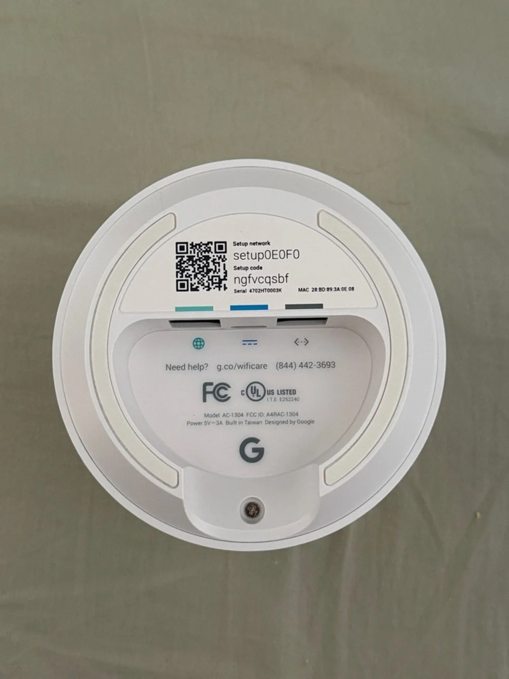 Google Wifi System - White